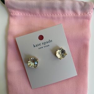 Kate Spade Crystal Gumdrop earrings